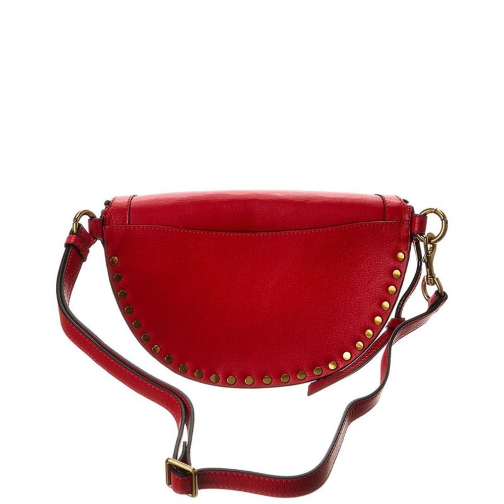 Isabel Marant Skano Leather Belt Bag, Red - Picture 2 of 4